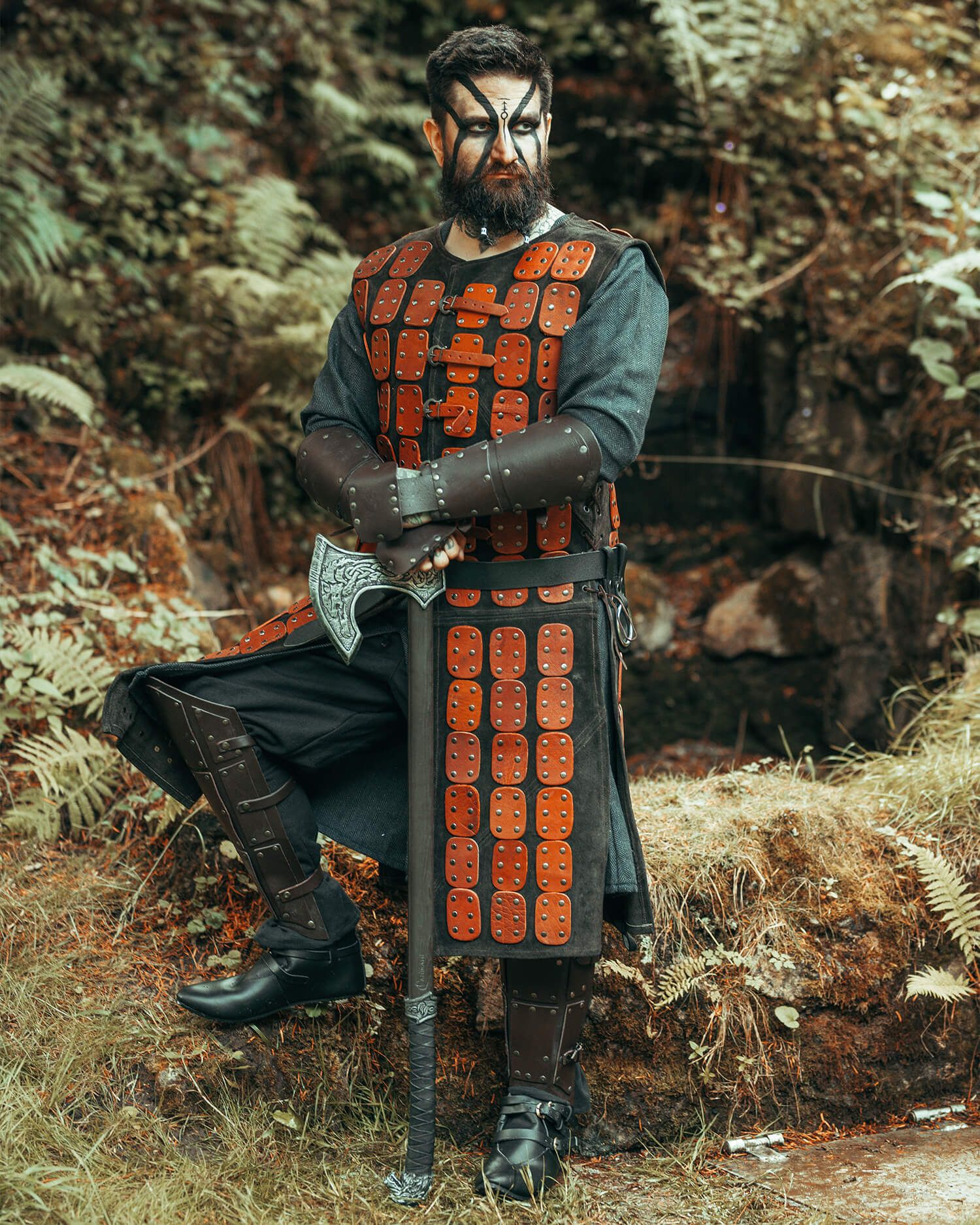 Armadura de Cuero Osric - Marrón - Imagen 6