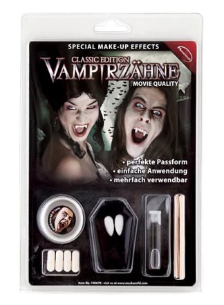 Colmillos Clásicos de Vampiro