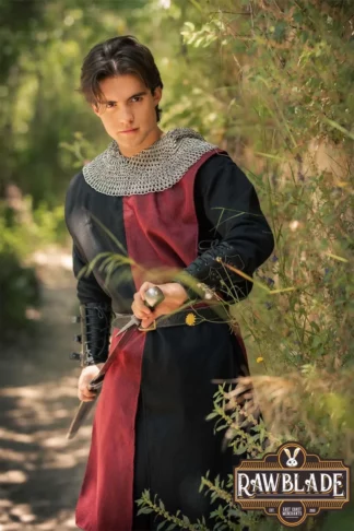 Tabardo rústico Lawrence - Rojo/Negro