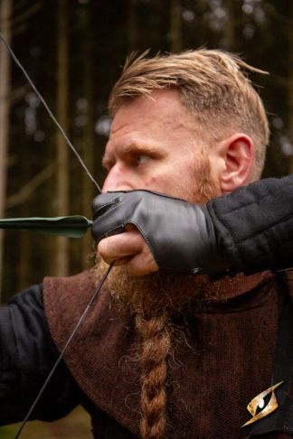 Medio guante de Arquero - Negro - Diestro