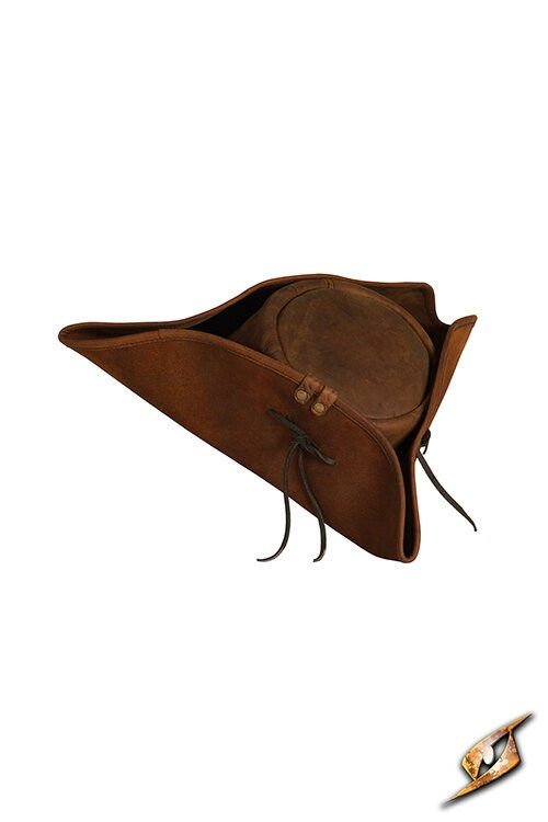 Sombrero de Pirata - Cuero - Marrón - Imagen 3