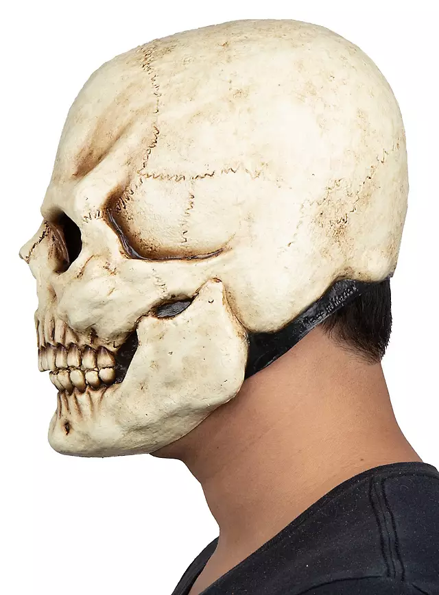 Máscara de calavera de terror hecha de látex - Imagen 3