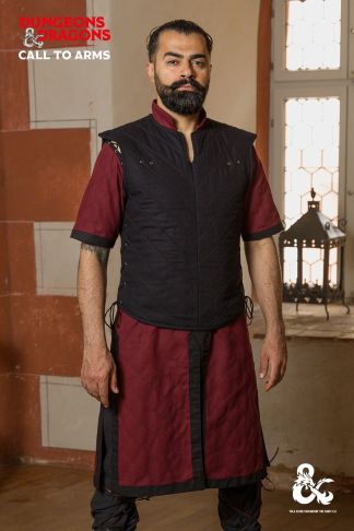 Chaleco negro de luchador Dungeons & Dragons