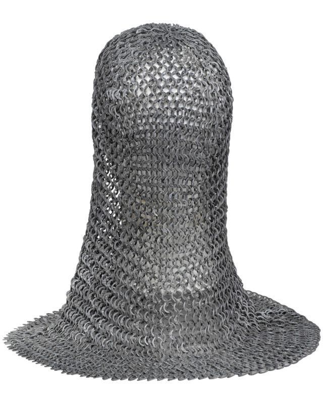 Cofia de malla de aluminio con anilla plana remachada y sólida - Imagen 3