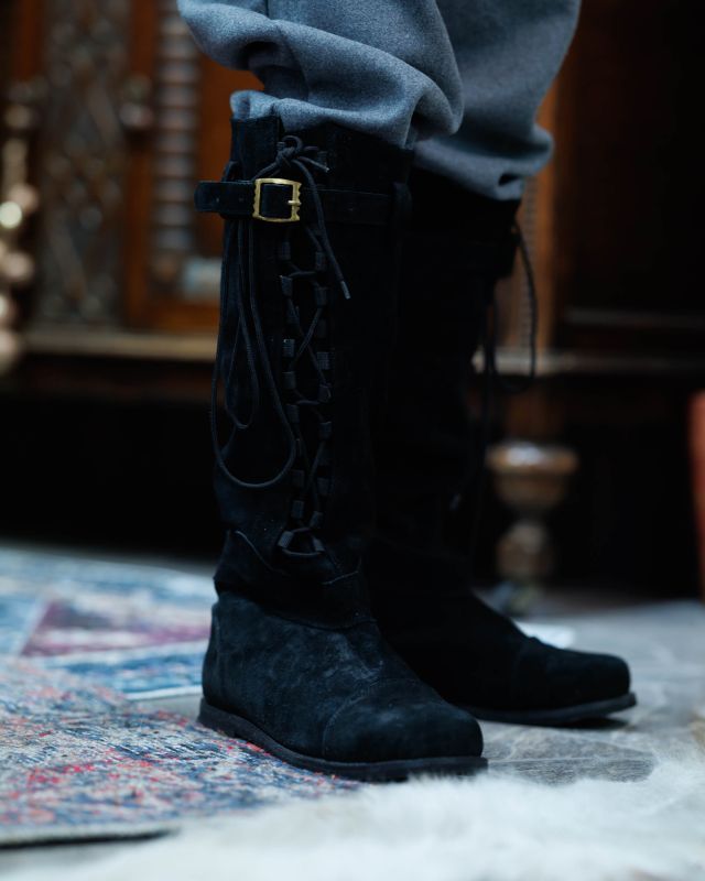Botas de ante Taras - Negro - Imagen 3