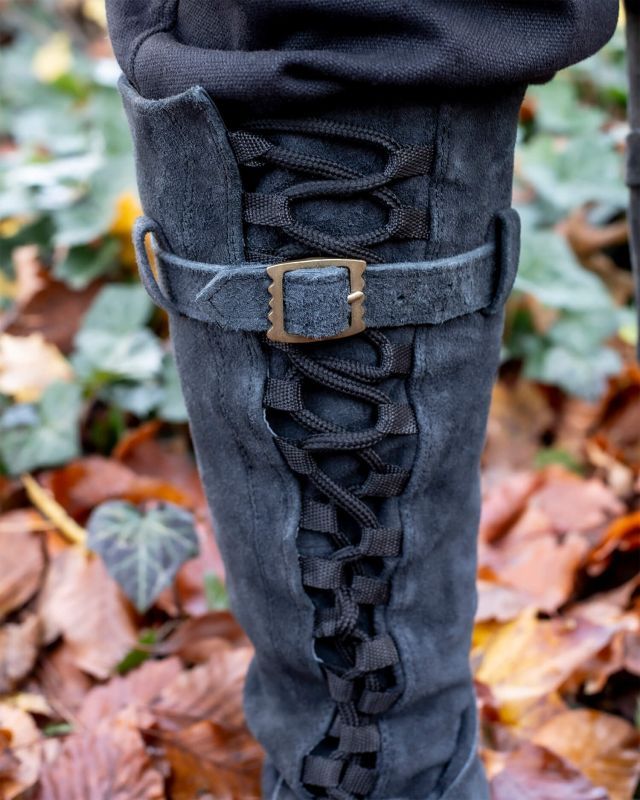 Botas de ante Taras - Negro - Imagen 7
