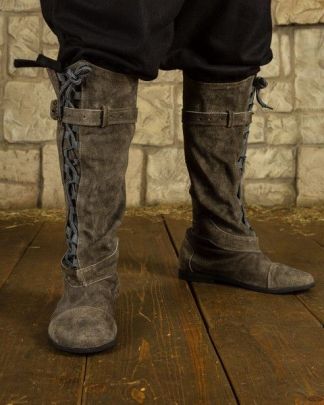 Botas de ante Taras - Verde