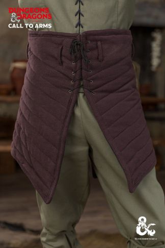 Tassets de gambesón Ranger D&D - Marrón