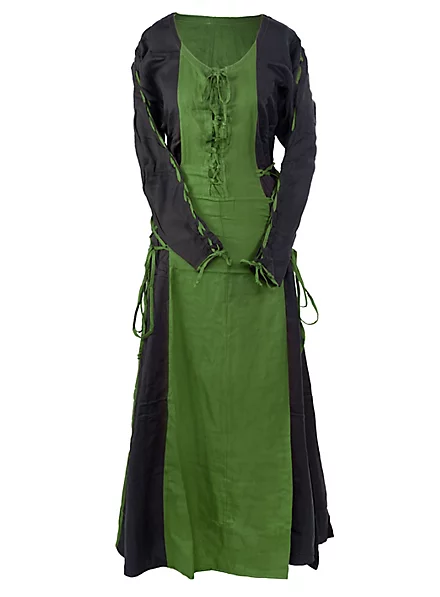 Vestido Helena - Verde/Negro