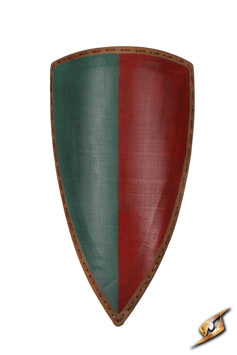 Escudo Heater - 55x92cm - Verde/Rojo - Imagen 6